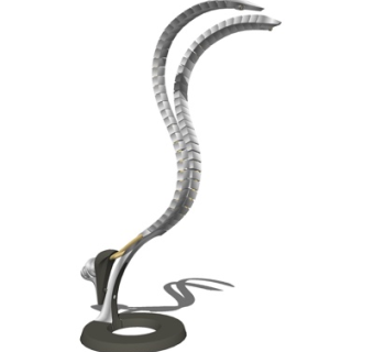 现代台灯su模型