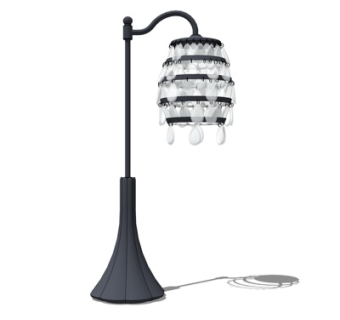 简欧台灯su模型