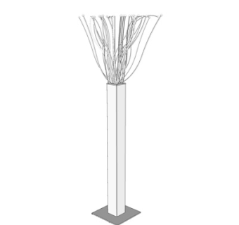 现代装饰品su模型