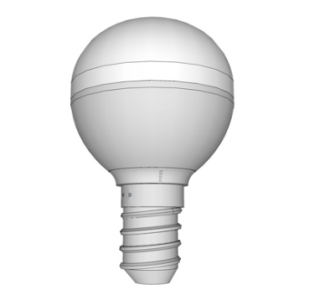 现代灯泡su模型