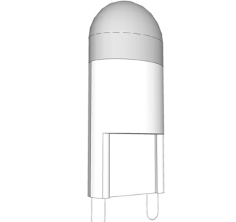 现代灯泡su模型
