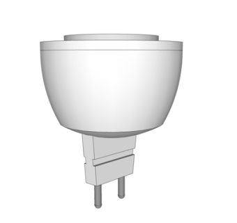 现代灯泡su模型