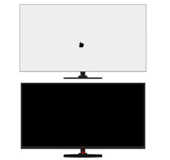 现代电脑显示器su模型