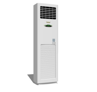 现代立式空调su模型