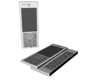 现代智能手机su模型