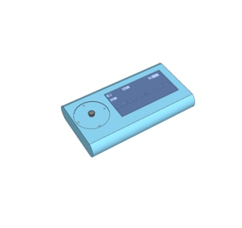 现代MP3音乐播放器su模型