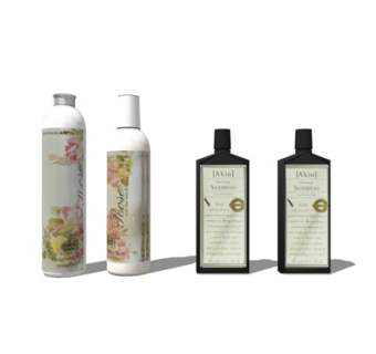 现代洗发水组合su模型