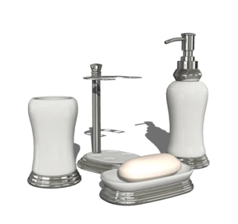 现代肥皂洗涤日用su模型