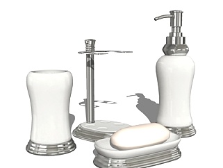 现代肥皂洗涤日用su模型