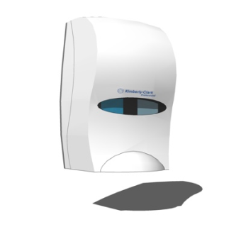 现代洗手液分配器su模型