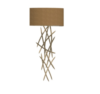 现代金属壁灯su模型