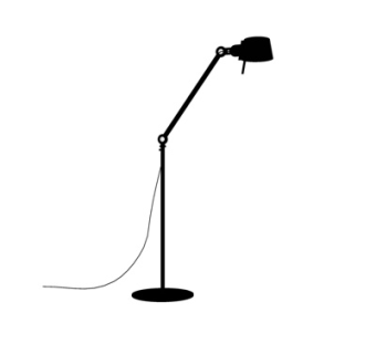 现代金属落地灯su模型