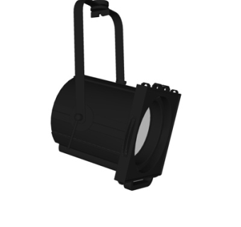 现代铁艺筒灯su模型