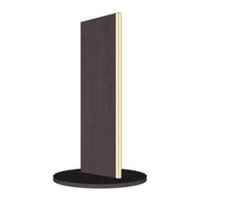 现代实木条形台灯su模型