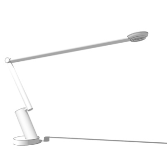 现代金属台灯su模型