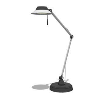 现代金属落地灯su模型