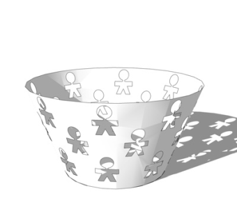 现代装饰品su模型