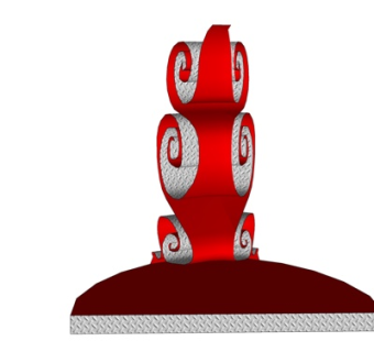 现代装饰品su模型
