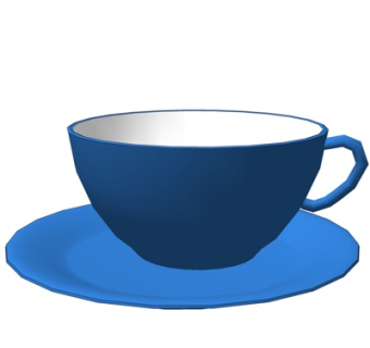 现代杯子su模型