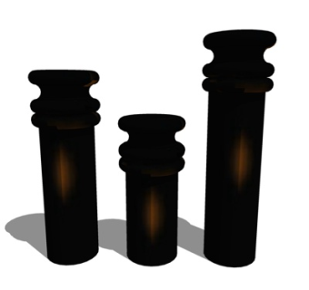 简欧装饰品su模型