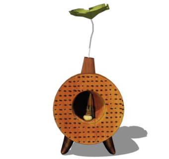 现代装饰品su模型