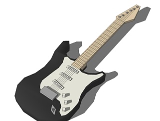现代<em>电子吉他</em>su模型