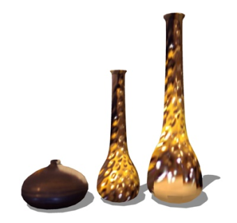 现代装饰品su模型