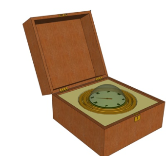 现代指南针su模型