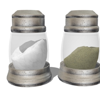 现代调料罐su模型