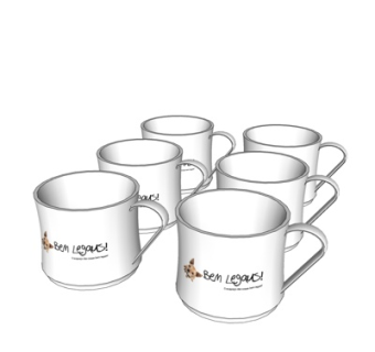 现代杯子su模型