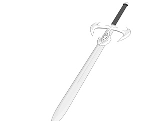 现代铁剑su模型