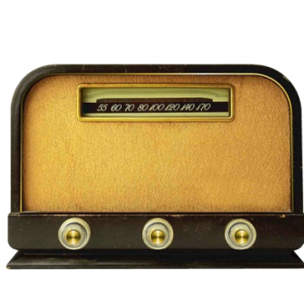 现代复古收音机su模型