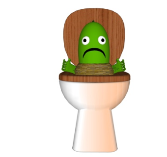 现代儿童便器玩具su模型