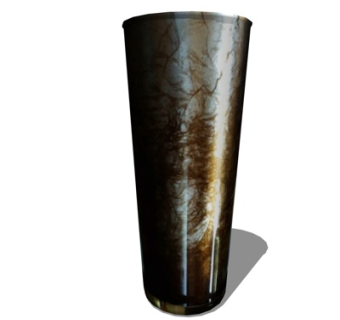 现代花瓶su模型