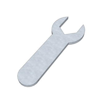 现代扳手su模型