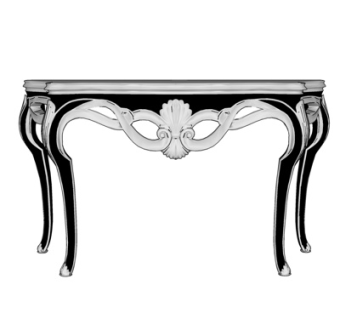 欧式实木端景台su模型