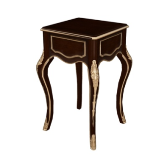 欧式实木边几su模型