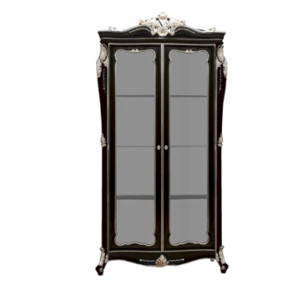 欧式实木衣柜su模型