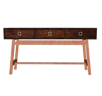 现代实木端景台su模型