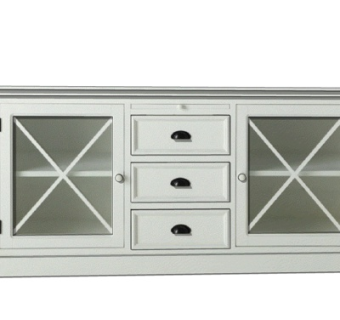 简欧实木边柜su模型