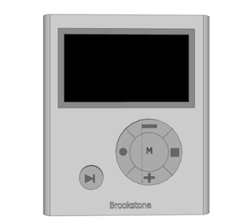 现代MP3音乐播放器su模型