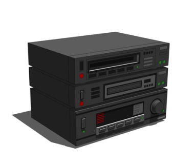 现代CD播放器su模型