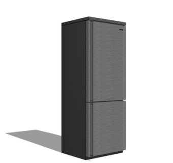 现代冰箱su模型