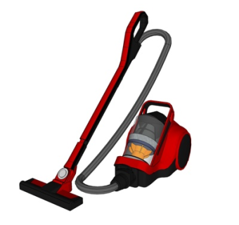 现代吸尘器su模型