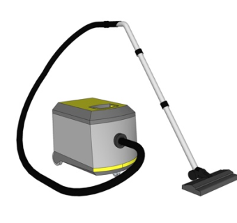 现代吸尘器su模型