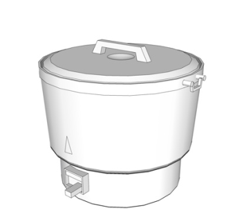 现代电饭锅su模型