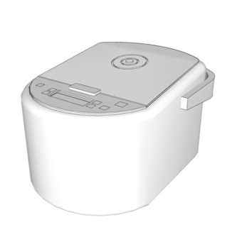 现代电饭锅su模型