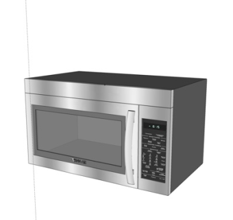 现代微波炉su模型