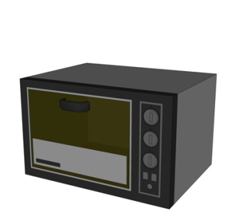 现代微波炉su模型