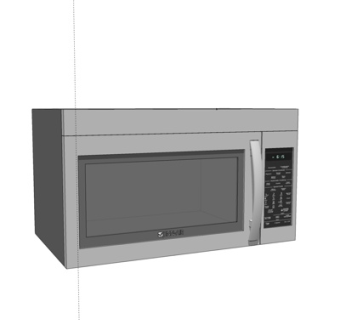 现代微波炉su模型